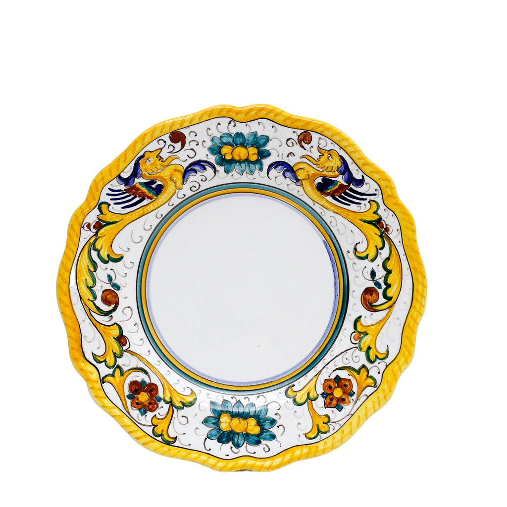 RAFFAELLESCO CLASSICO: Salad plate fluted rims - tops-selection.shop