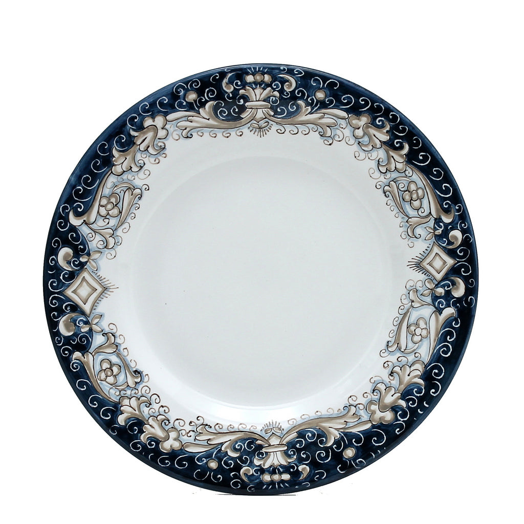 DERUTA COLORI: Salad Plate - BLUE ANTICO - tops-selection.shop
