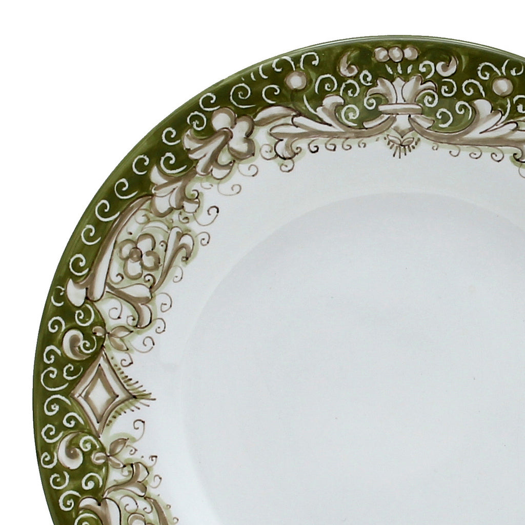 DERUTA COLORI: Salad Plate - SAGE - tops-selection.shop