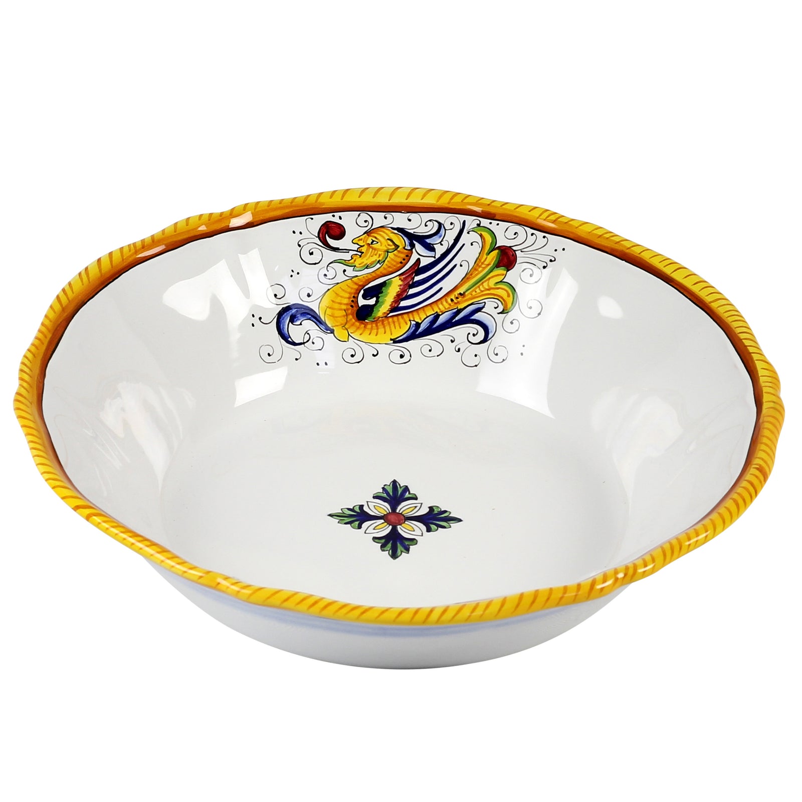 RAFFAELLESCO LITE: Serving Pasta/Salad Large Bowl - tops-selection.shop