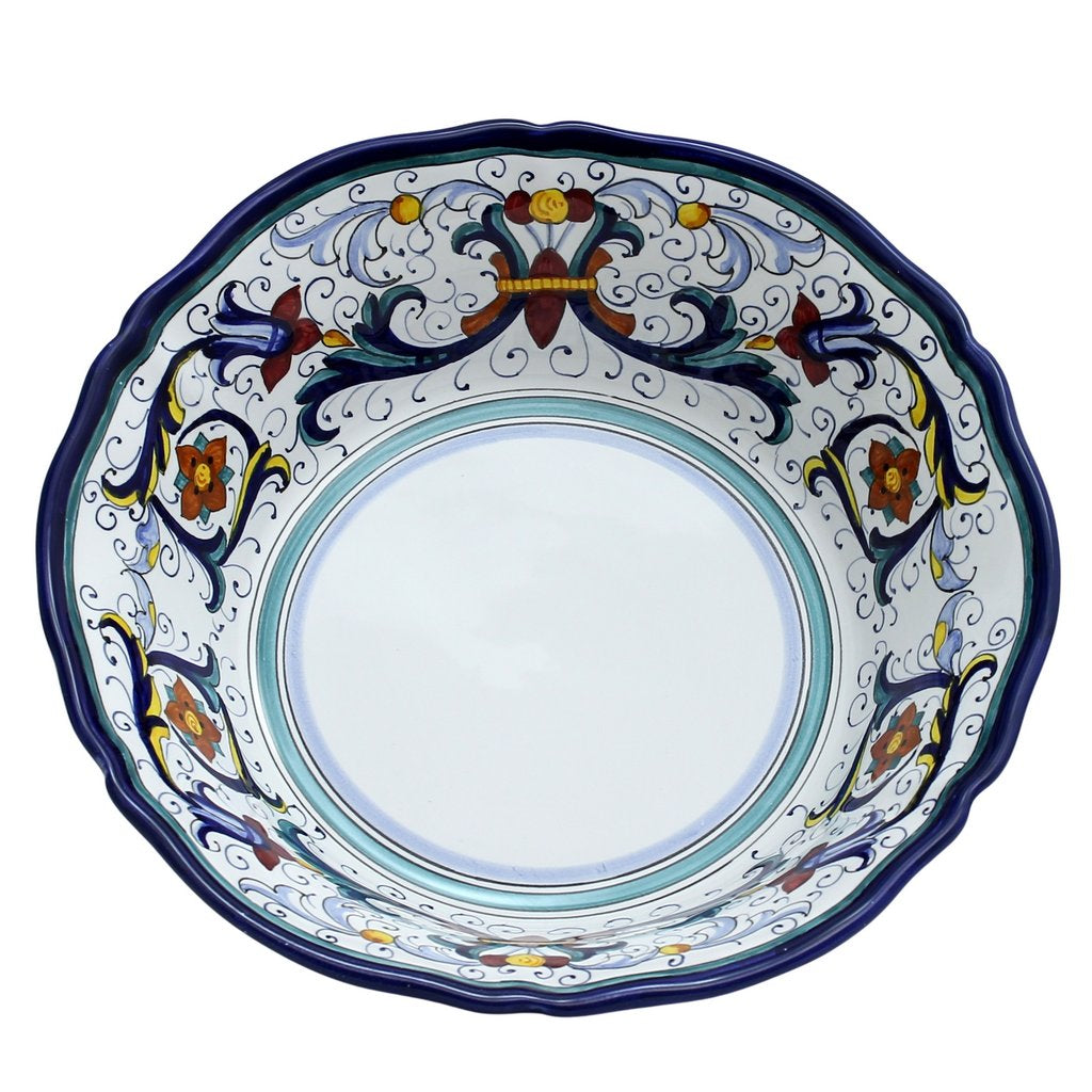 VECCHIA DERUTA: Serving Salad/Pasta Bowl - tops-selection.shop