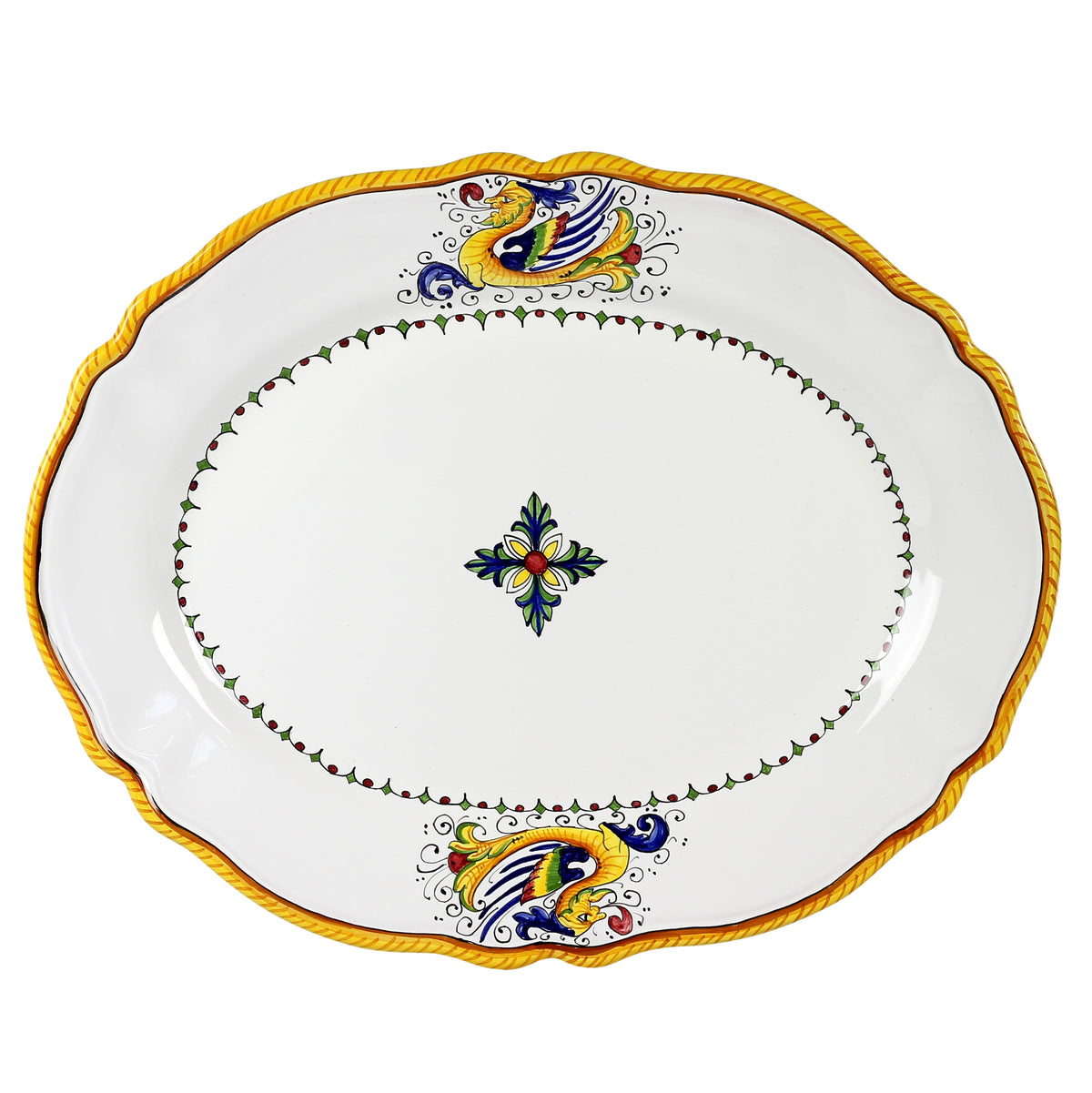 RAFFAELLESCO LITE: Serving Oval Turkey Platter - tops-selection.shop