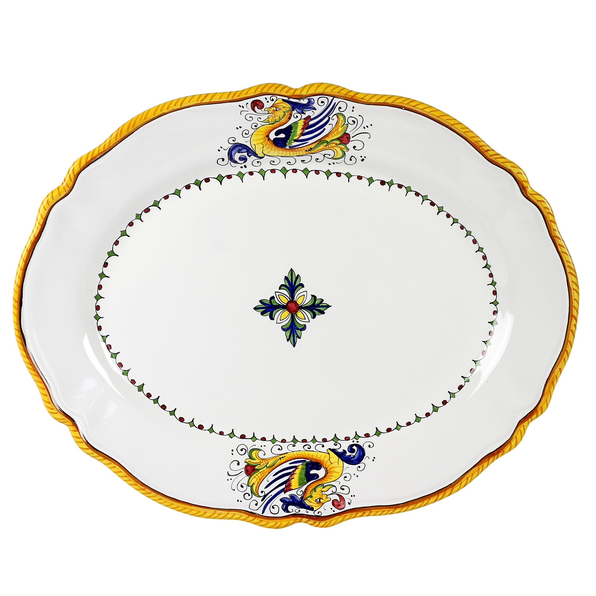 RAFFAELLESCO LITE: Serving Oval Turkey Platter - tops-selection.shop