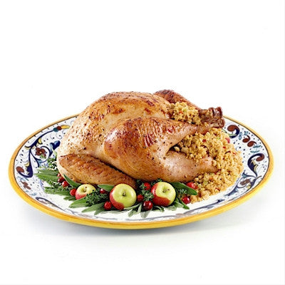 RICCO DERUTA: Large Oval Turkey Platter - tops-selection.shop