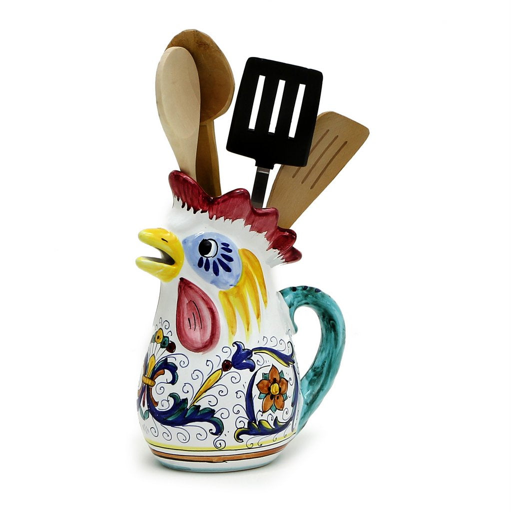 RICCO DERUTA: Rooster of Fortune multi use pitcher - tops-selection.shop
