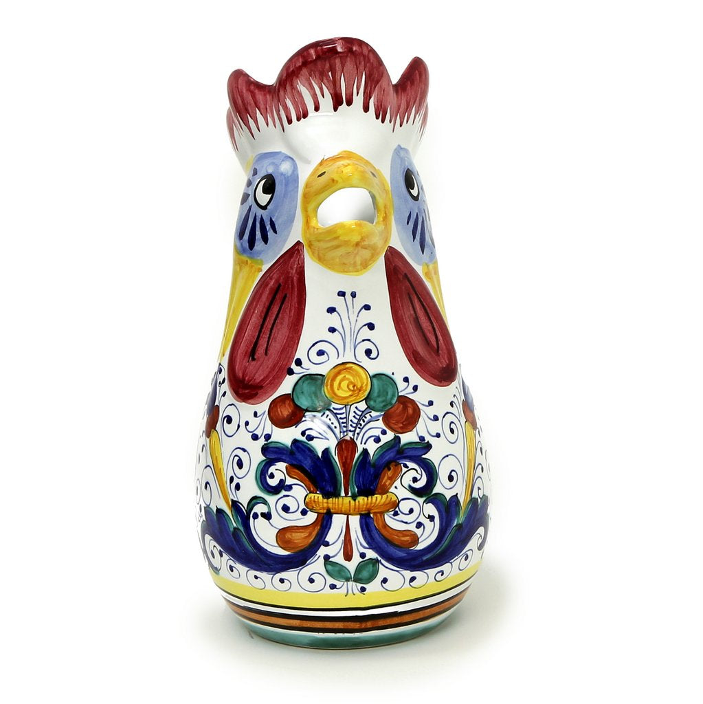 RICCO DERUTA: Rooster of Fortune multi use pitcher - tops-selection.shop