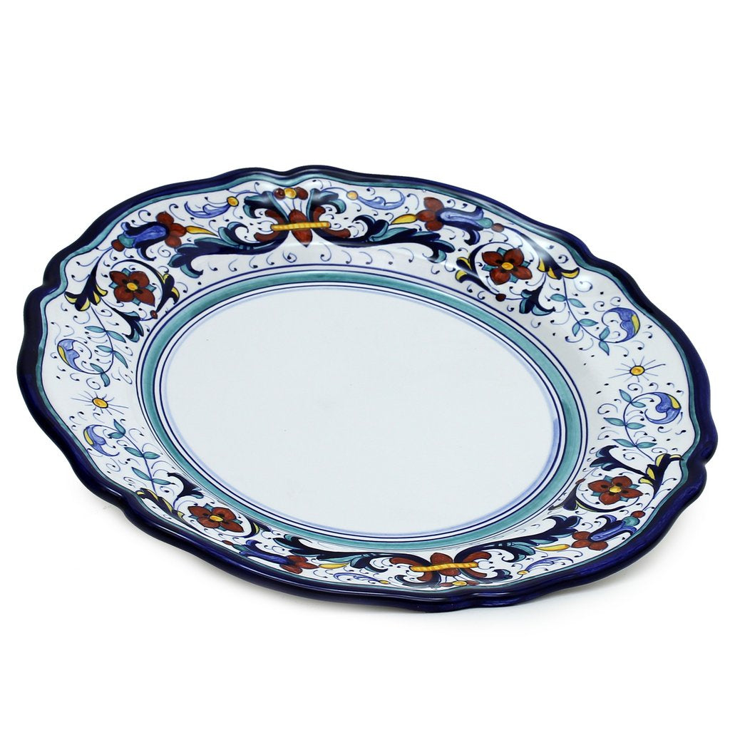 VECCHIA DERUTA: Charger Buffet Platter - tops-selection.shop