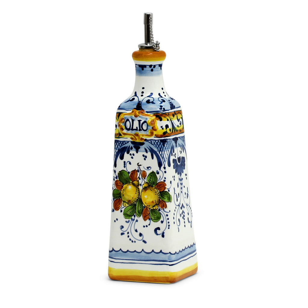 LIMONCINI: Square Olive Oil Bottle Dispenser - tops-selection.shop