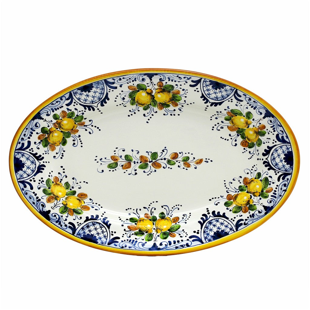 LIMONCINI: Oval Large Serving Platter - tops-selection.shop