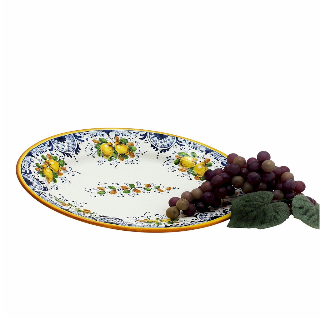 LIMONCINI: Oval Large Serving Platter - tops-selection.shop
