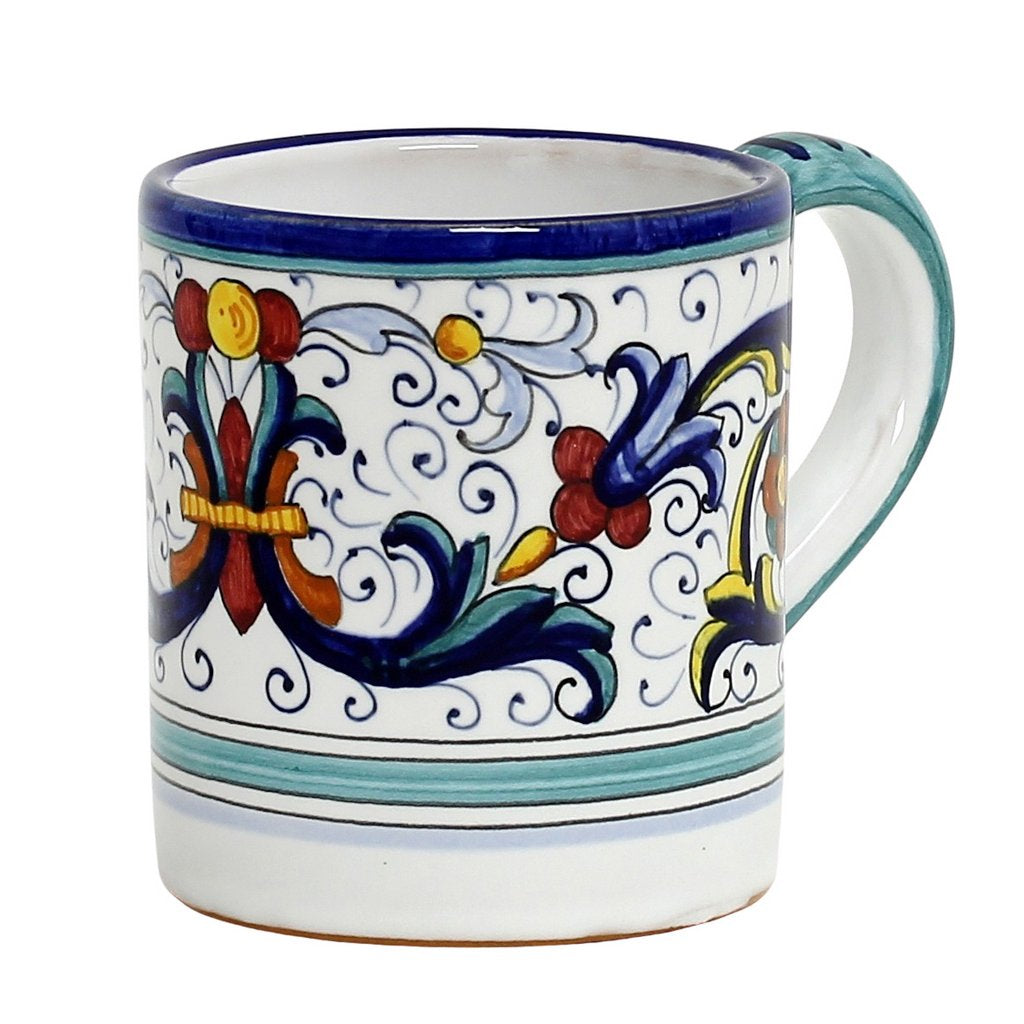 VECCHIA DERUTA: Straight Mug (10 Oz) - tops-selection.shop
