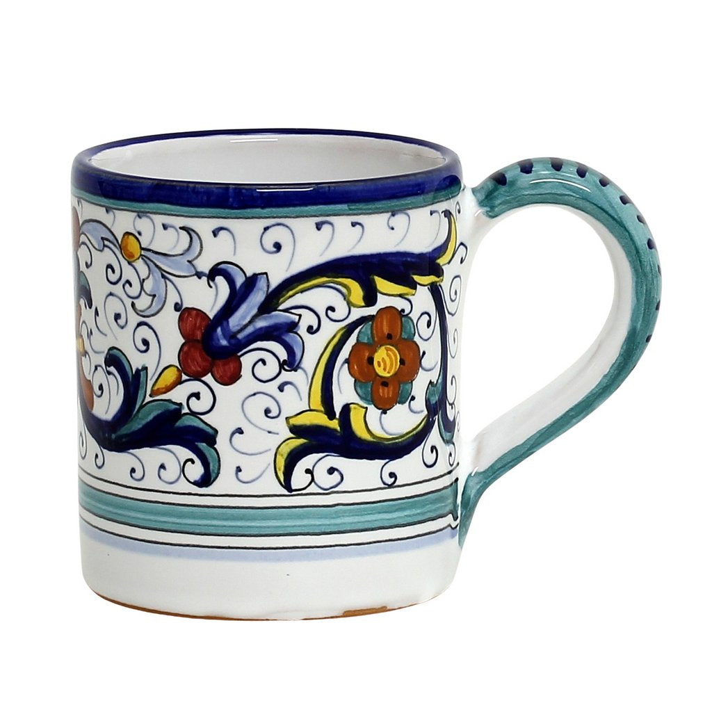 VECCHIA DERUTA: Straight Mug (10 Oz) - tops-selection.shop