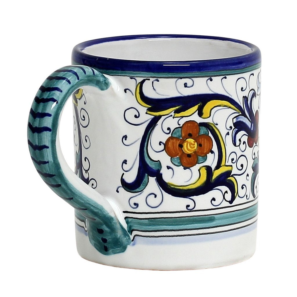 VECCHIA DERUTA: Straight Mug (10 Oz) - tops-selection.shop