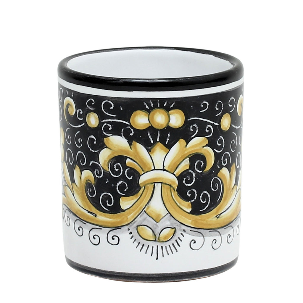 DERUTA COLORI: Mug - BLACK/GOLD - tops-selection.shop