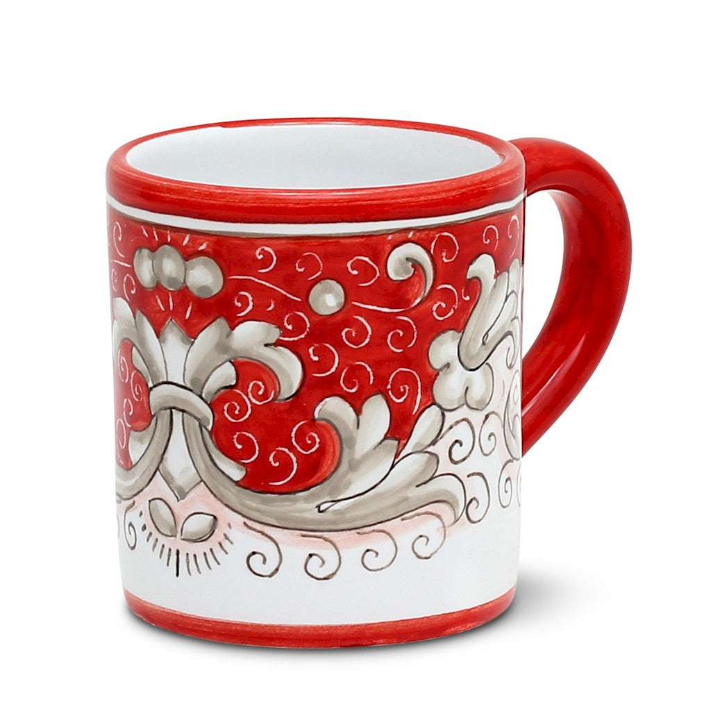DERUTA COLORI: Mug - RED - tops-selection.shop
