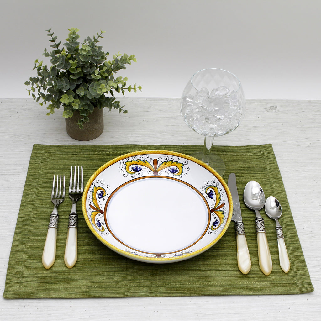 RAFFAELLESCO-PERUGINO: Risotto/Pasta/Cioppino round shallow coupe bowl - tops-selection.shop