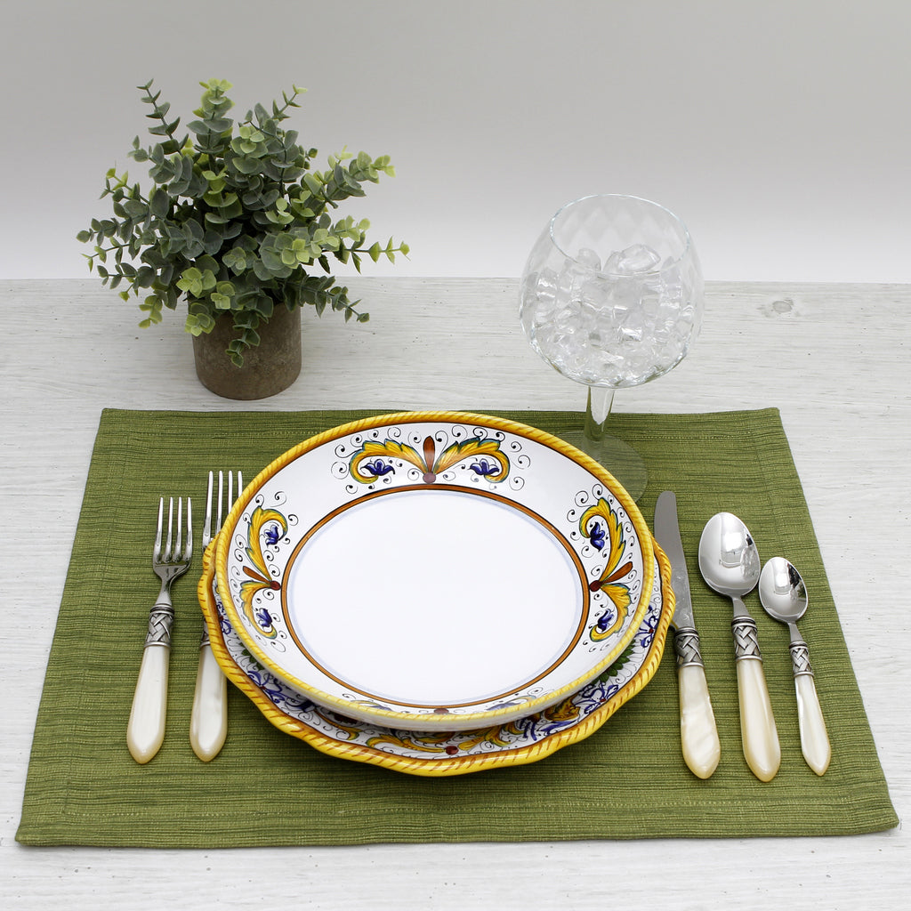 RAFFAELLESCO-PERUGINO: Risotto/Pasta/Cioppino round shallow coupe bowl - tops-selection.shop