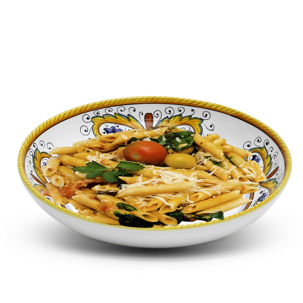 RAFFAELLESCO-PERUGINO: Risotto/Pasta/Cioppino round shallow coupe bowl - tops-selection.shop