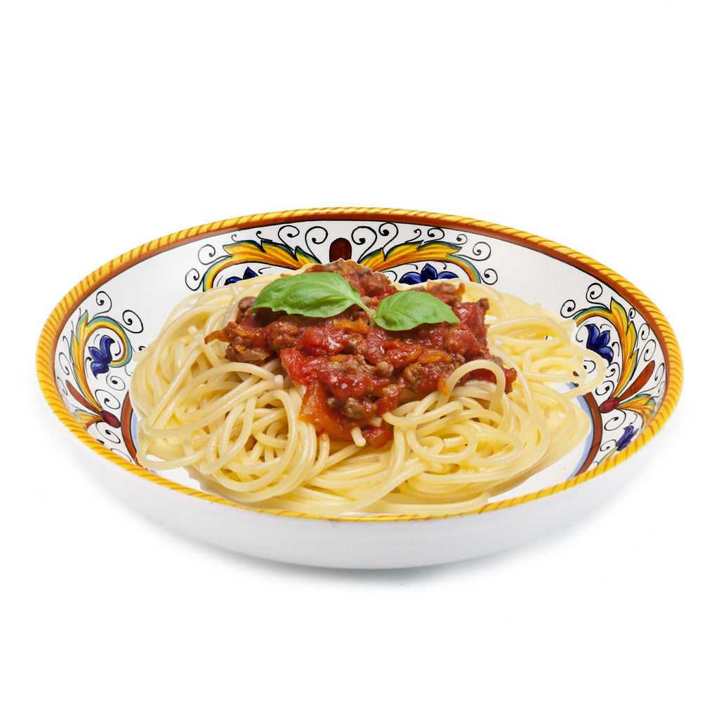RAFFAELLESCO-PERUGINO: Risotto/Pasta/Cioppino round shallow coupe bowl - tops-selection.shop