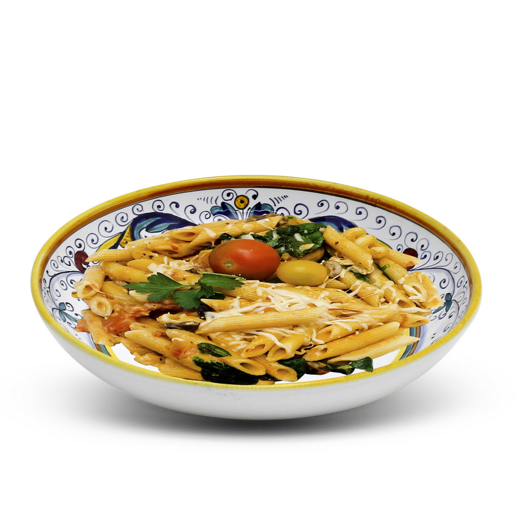 RICCO DERUTA: Risotto/Pasta/Cioppino round shallow coupe bowl - tops-selection.shop
