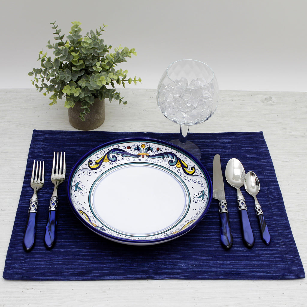 VECCHIA DERUTA: Risotto/Pasta/Cioppino round shallow coupe bowl - tops-selection.shop