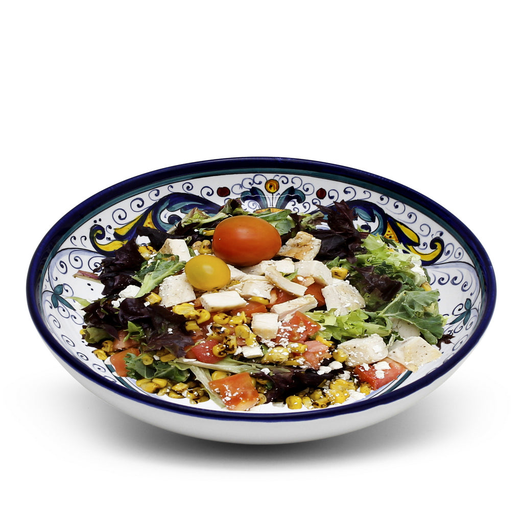 VECCHIA DERUTA: Risotto/Pasta/Cioppino round shallow coupe bowl - tops-selection.shop