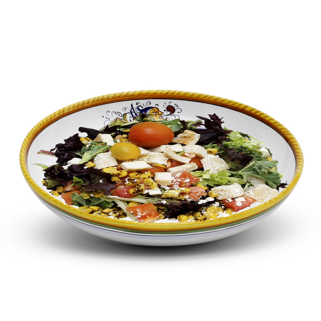 RAFFAELLESCO LITE: Risotto/Pasta/Cioppino round shallow coupe bowl - tops-selection.shop