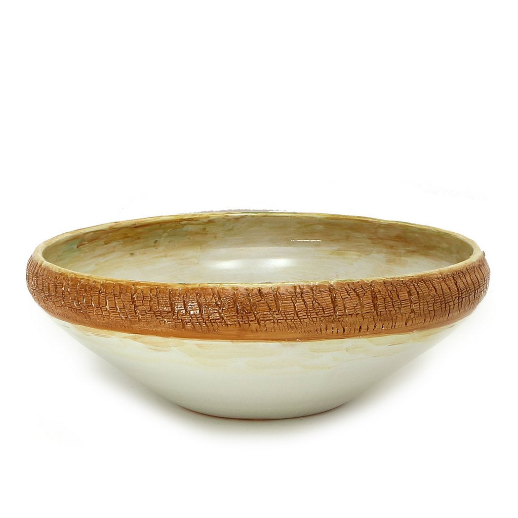 LEONARDO: One of a Kind Large Centerpiece with Noblewoman by Francesca Niccacci - tops-selection.shop