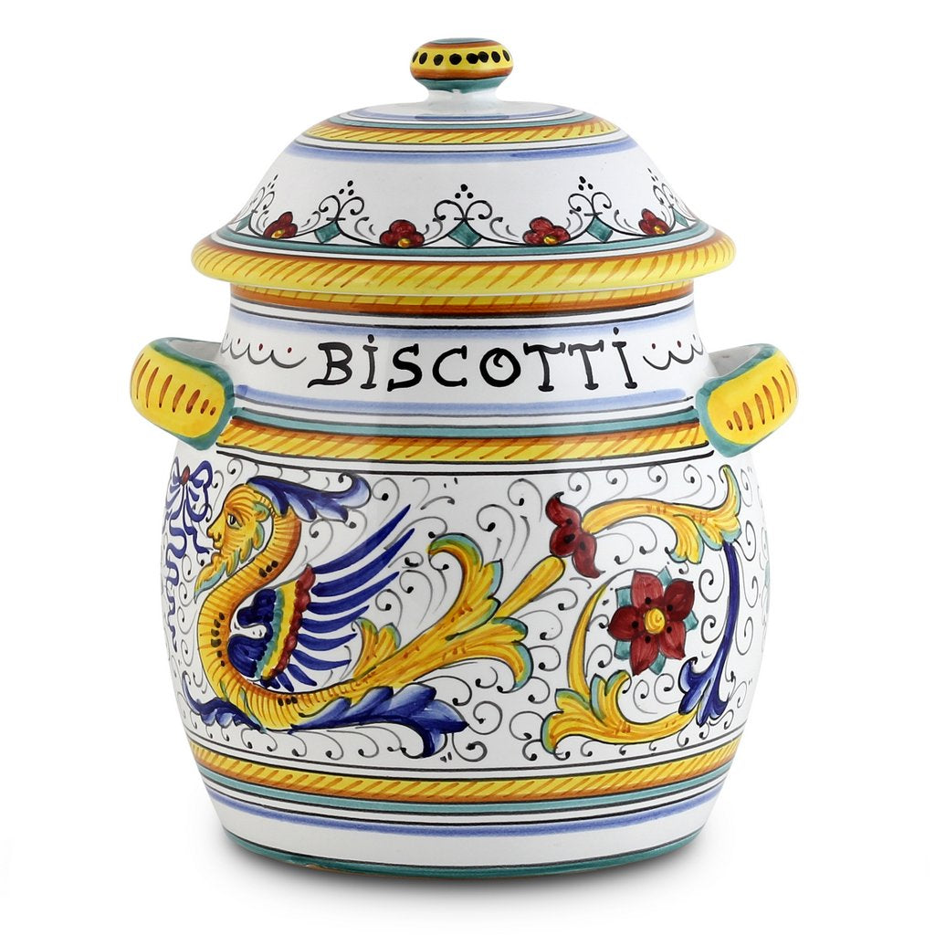 RAFFAELLESCO: Bundle with Utensil Holder + Biscotti Jar - tops-selection.shop