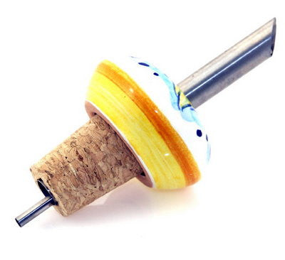 DERUTA VARIO: Pouring Cork OLIVE Design - tops-selection.shop