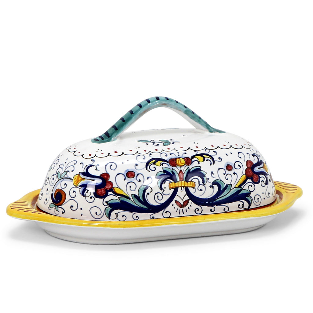 RICCO DERUTA DELUXE: Butter Dish w cover - tops-selection.shop