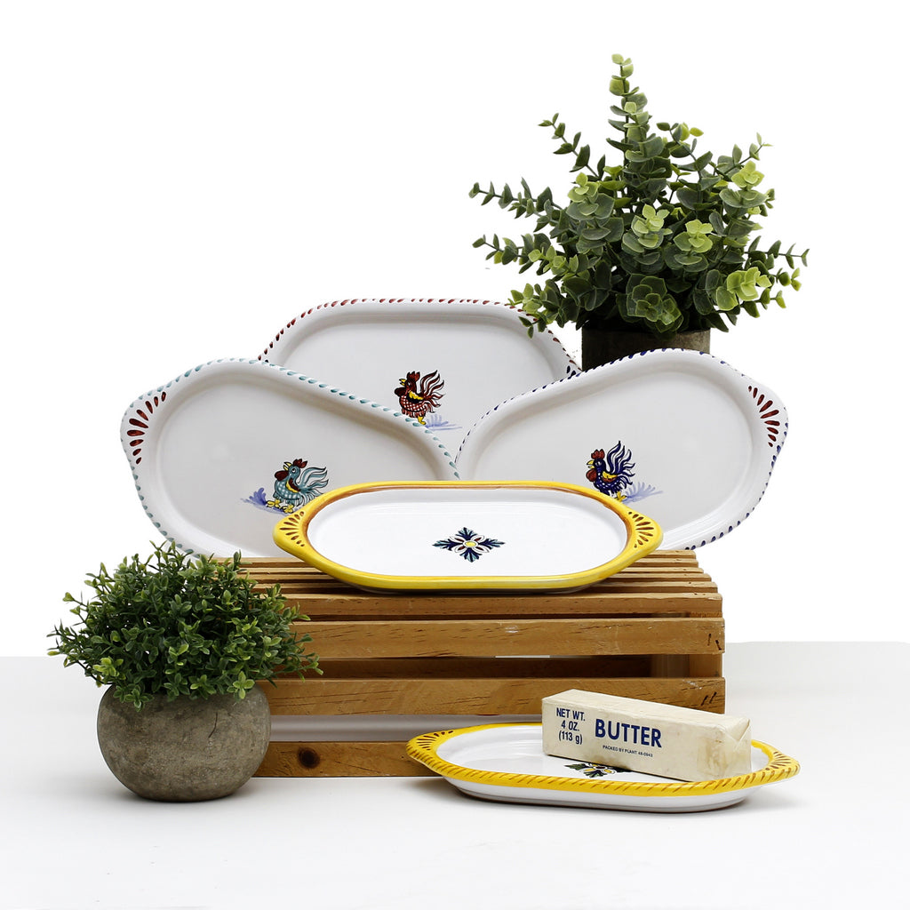RICCO DERUTA DELUXE: Oval/Oblong Small Tray - tops-selection.shop