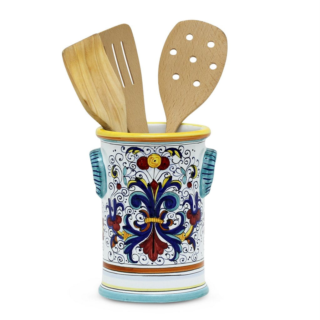 RICCO DERUTA: Bundle with Utensil Holder + Biscotti Jar - tops-selection.shop