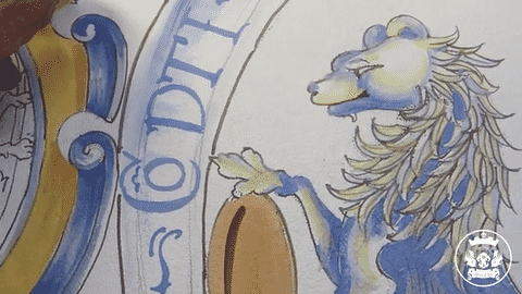 MAJOLICA CORNUCOPIA: Extra large Orcio Montelupo - tops-selection.shop