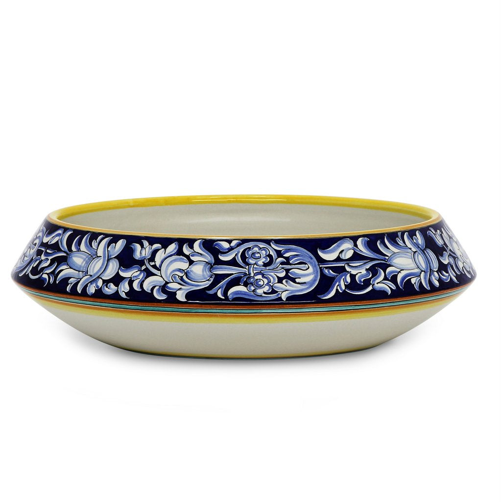 DERUTA BELLA: Centerpiece - Shades of Blue Designs - (Premium Masterpiece by Francesca Niccacci) - tops-selection.shop