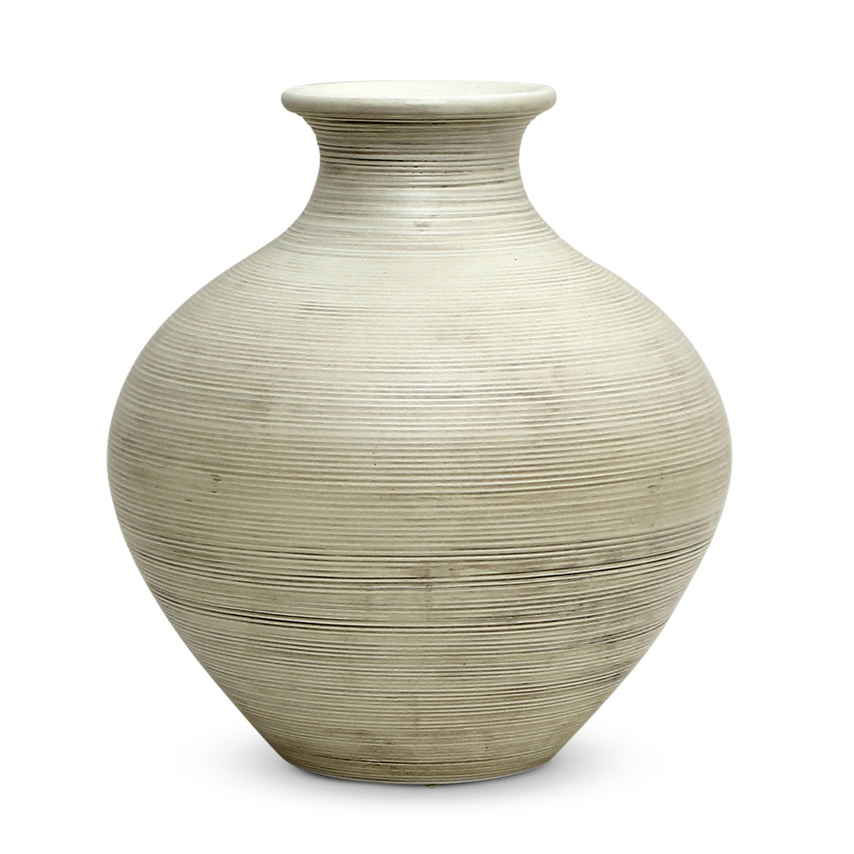 SABBIA TOSCANA: Large Shaped Traditional Vase - tops-selection.shop