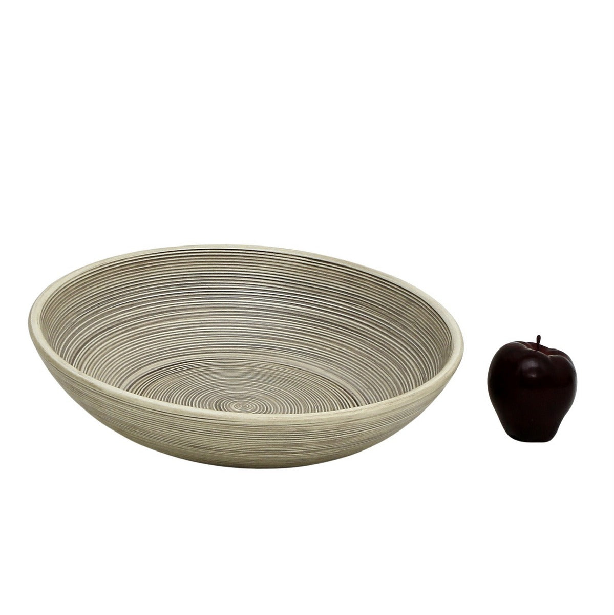 SABBIA TOSCANA: Round Large Bowl Centerpiece - tops-selection.shop