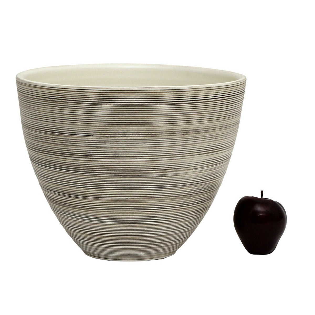SABBIA TOSCANA: Round Planter Cachepot - tops-selection.shop