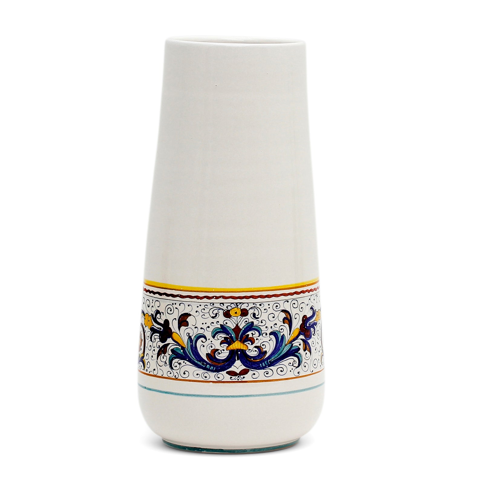 DERUTA BELLA CONICA: Large Conic Vase - RICCO DERUTA Design - tops-selection.shop
