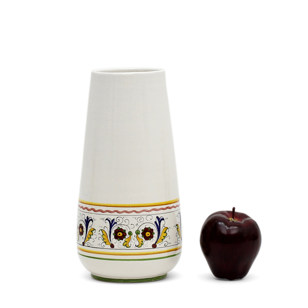 DERUTA BELLA CONICA: Small Conic Vase - PERUGINO Design - tops-selection.shop