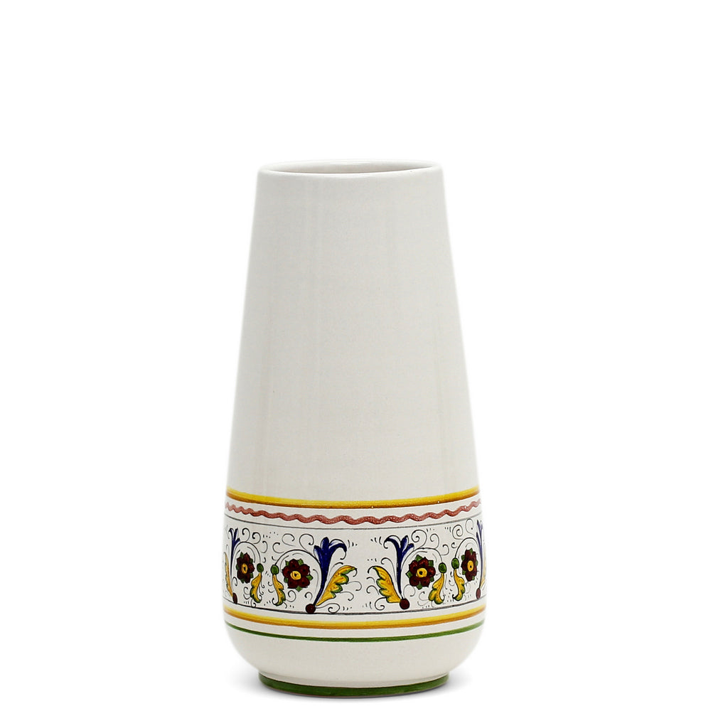 DERUTA BELLA CONICA: Small Conic Vase - PERUGINO Design - tops-selection.shop
