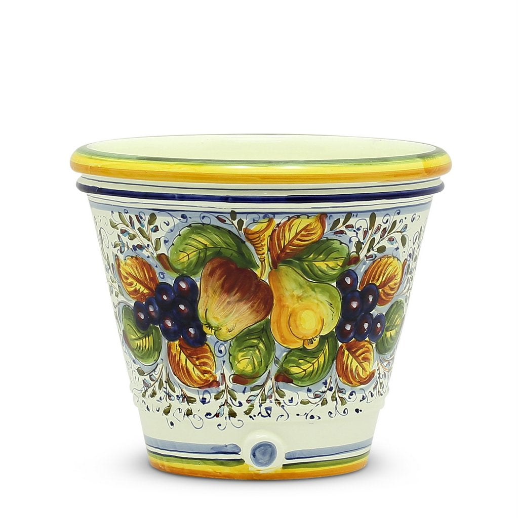 FRUTTA: Round cachepot (Small) - tops-selection.shop