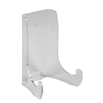ACRYLIC STAND: Wall Plate or Bowl Stand 15&quot; High (XLarge For 17&quot; to 24&quot; In Diam.) - tops-selection.shop