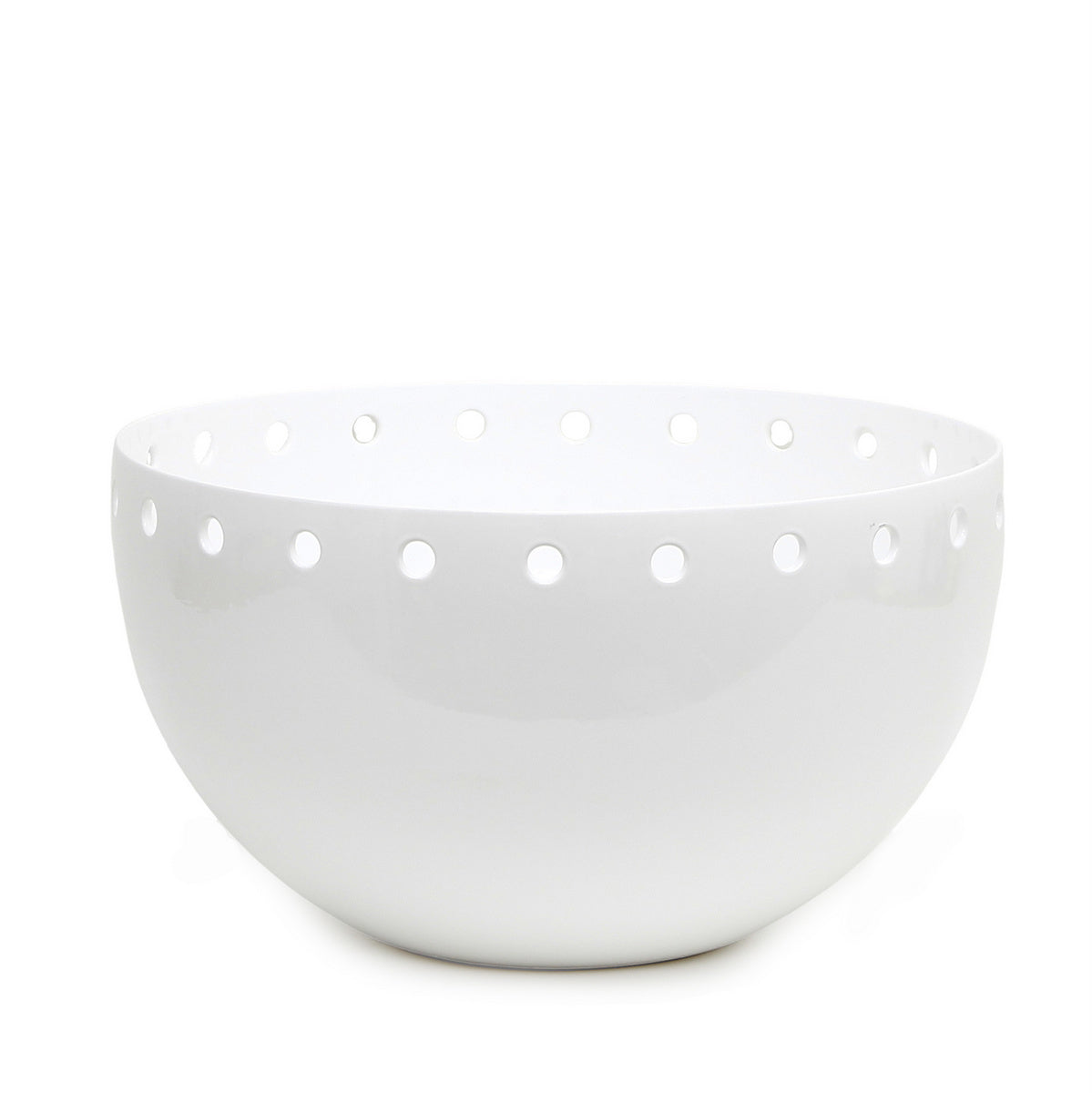 PURITY GLAMOUR: Extra Large Round Deep Bowl - Pure White - tops-selection.shop