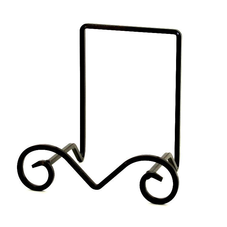 METAL STAND: Square Iron Stand BLACK for Large Pasta Salad Serving Bowls - tops-selection.shop