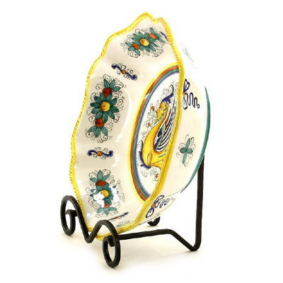 METAL STAND: Square Iron Stand BLACK for Large Pasta Salad Serving Bowls - tops-selection.shop