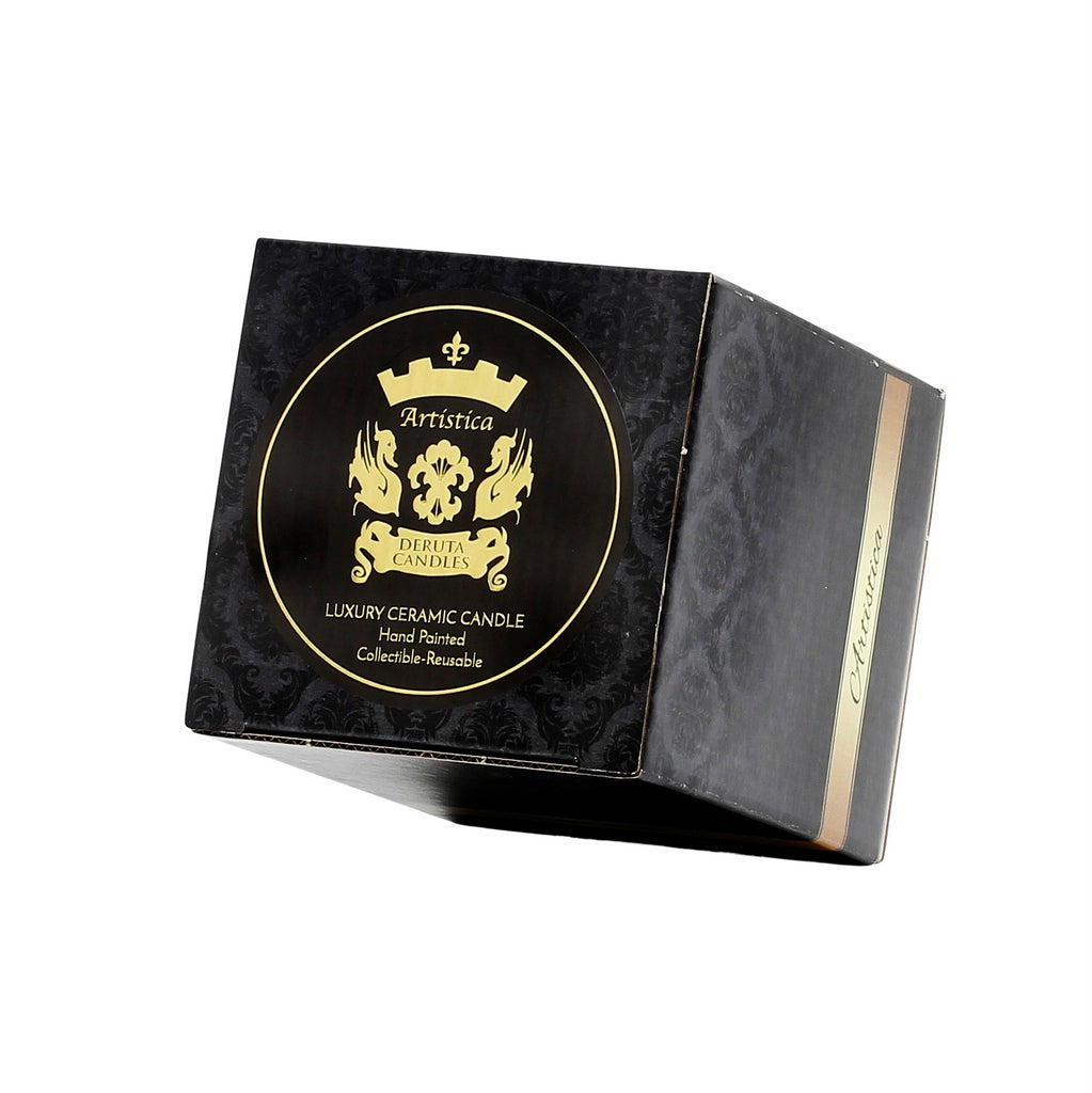 HOLIDAYS DERUTA CANDLES: Deluxe Precious Concave Candle RICCO DERUTA DELUXE Design - tops-selection.shop