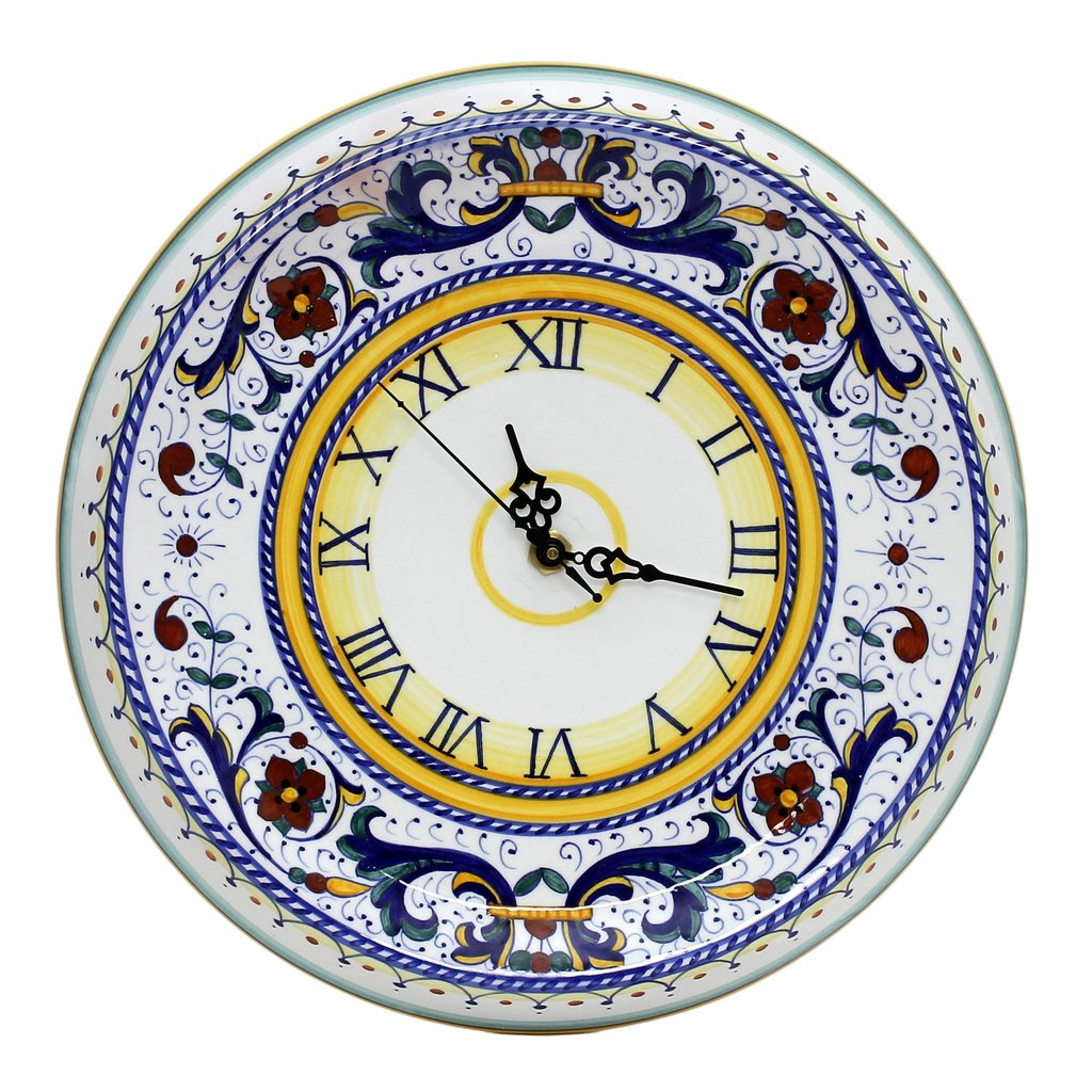 RICCO DERUTA: Round Wall Clock - tops-selection.shop