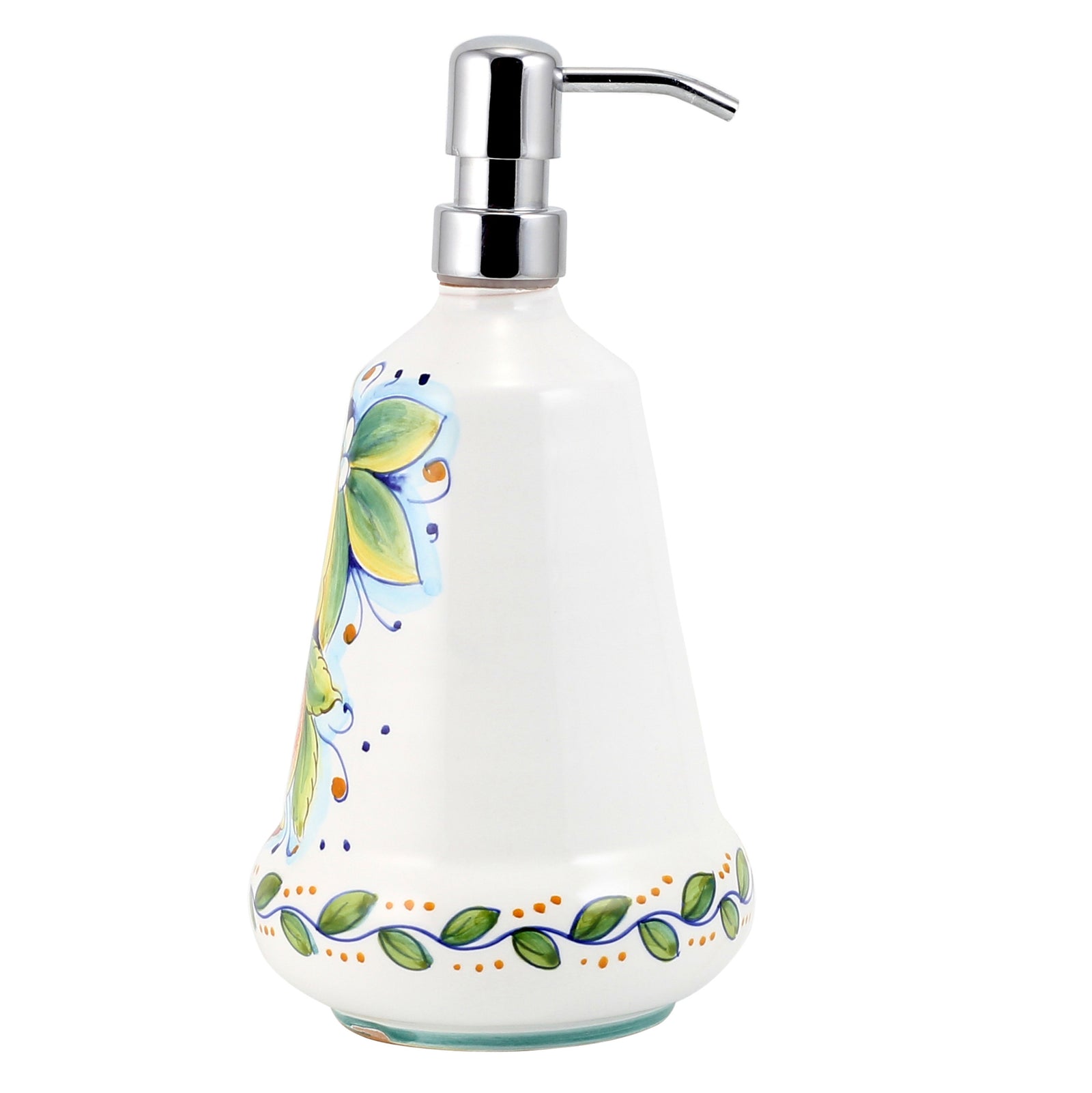 DERUTA FRUTTA: Liquid Soap/Lotion Dispenser with Chrome Pump (Large 26 OZ) - tops-selection.shop