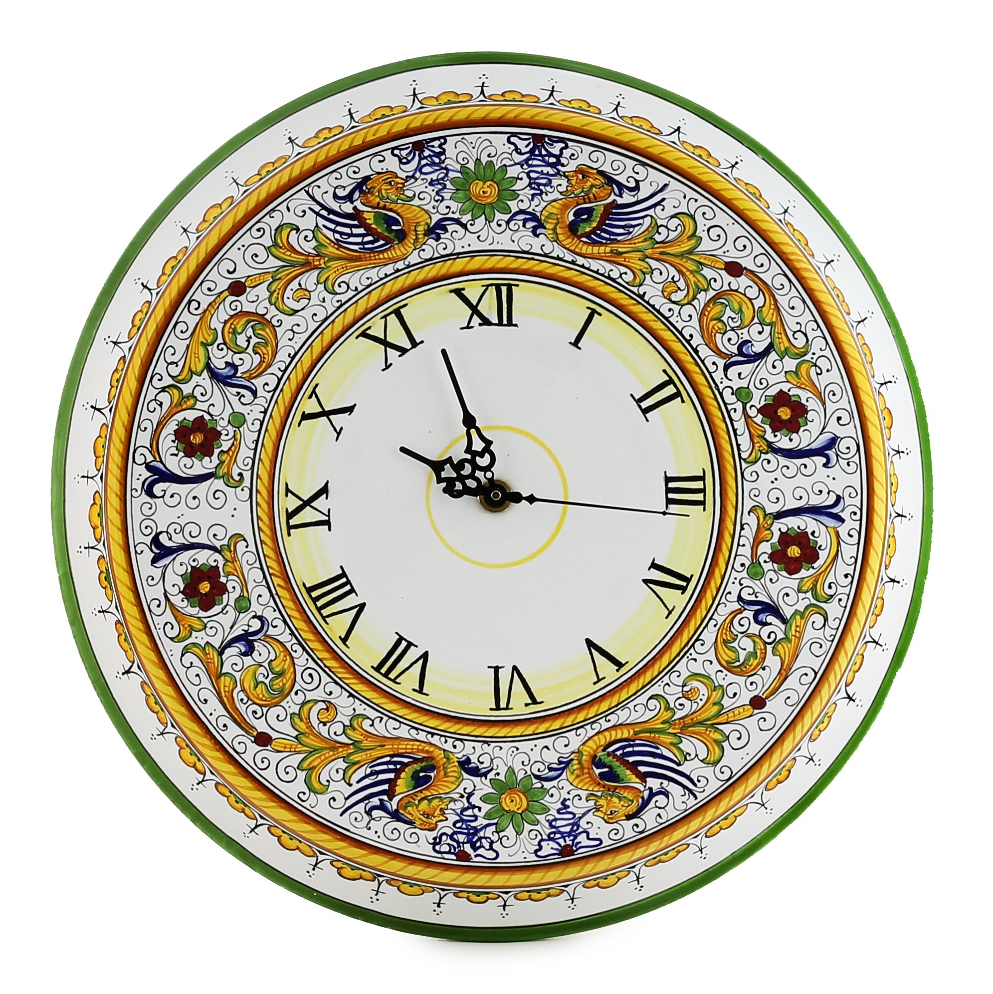 RAFFAELLESCO DELUXE: Large Round Wall Clock - tops-selection.shop